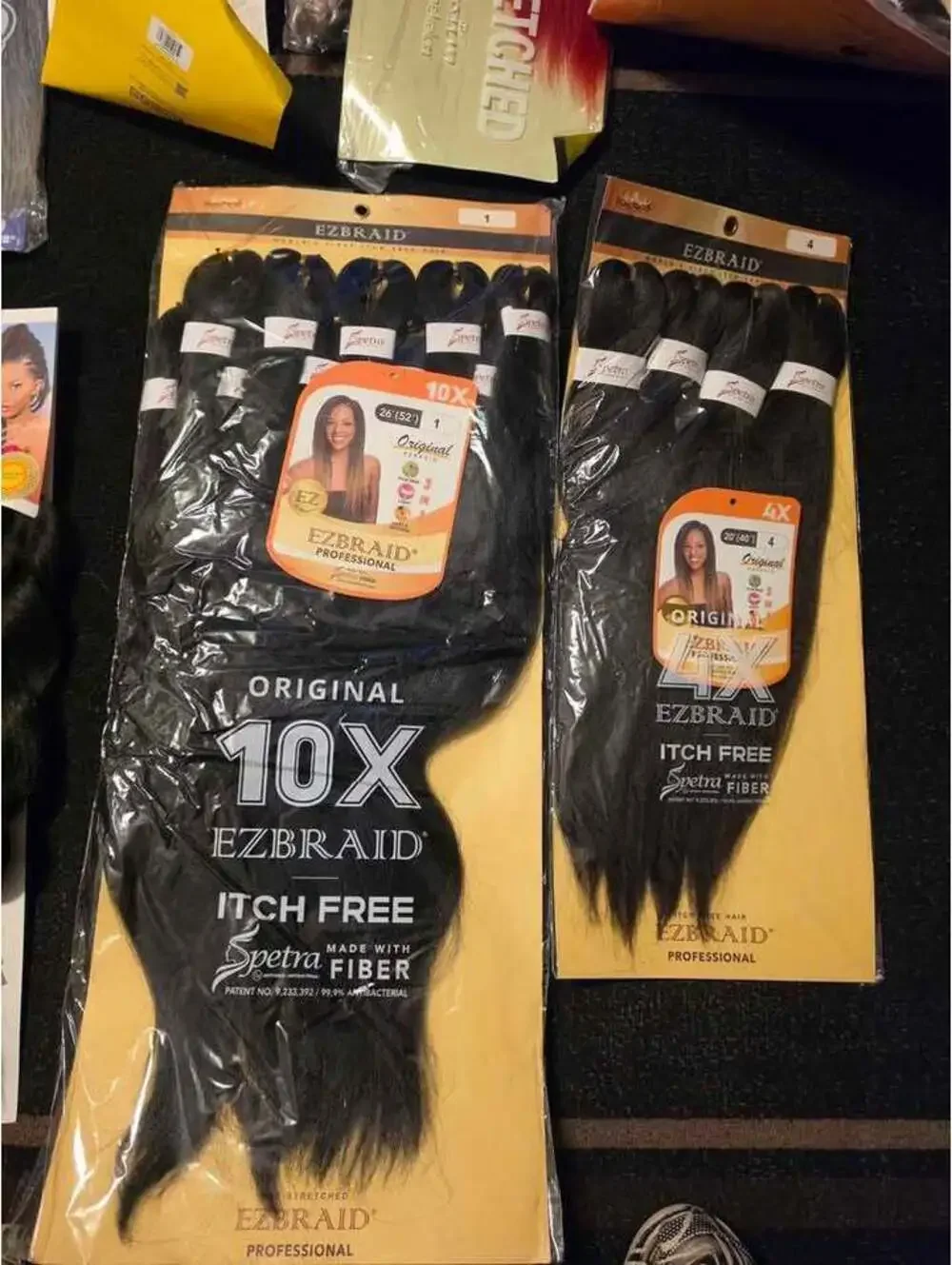 Assorted hair